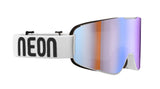 Neon Hype Mask - White Photochromic Blue