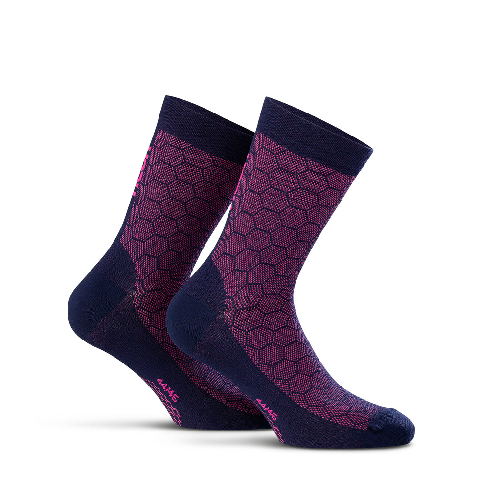 Chaussettes Néon 3D Bleu Rose