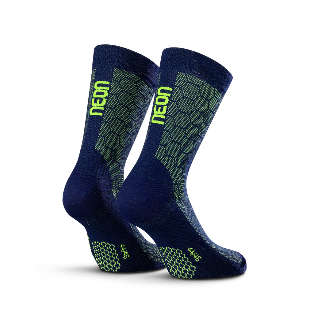 Chaussettes Neon 3D Bleu Royal