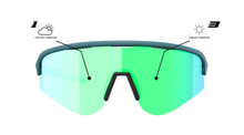 Carica l'immagine nel visualizzatore di Gallery, Neon Occhiale Arrow 2.0 AIR - Petroleum Fotocromatico Green