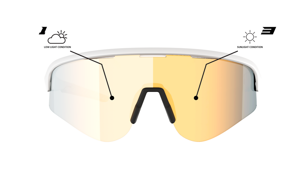 Neon Occhiale Arrow 2.0 AIR - White Fotocromatico Bronze