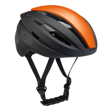 Load the image into the Gallery viewer, Neon Casco Road DRONE AIR - Black Orange Fluo TG 55-59 CM