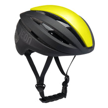 Load the image into the Gallery viewer, Neon Casco Road DRONE AIR - Black Yellow Fluo TG 55-59 CM