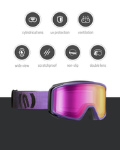 Carica l'immagine nel visualizzatore di Gallery, Neon Maschera Eclipse - Black Yellow