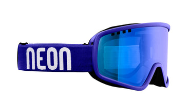 Neon Maschera da sci per occhiali da vista FORCE OTG - Blue Royal Fotocromatica Blue S1-3