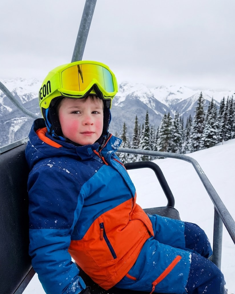 Neon Funny Mask - Orange