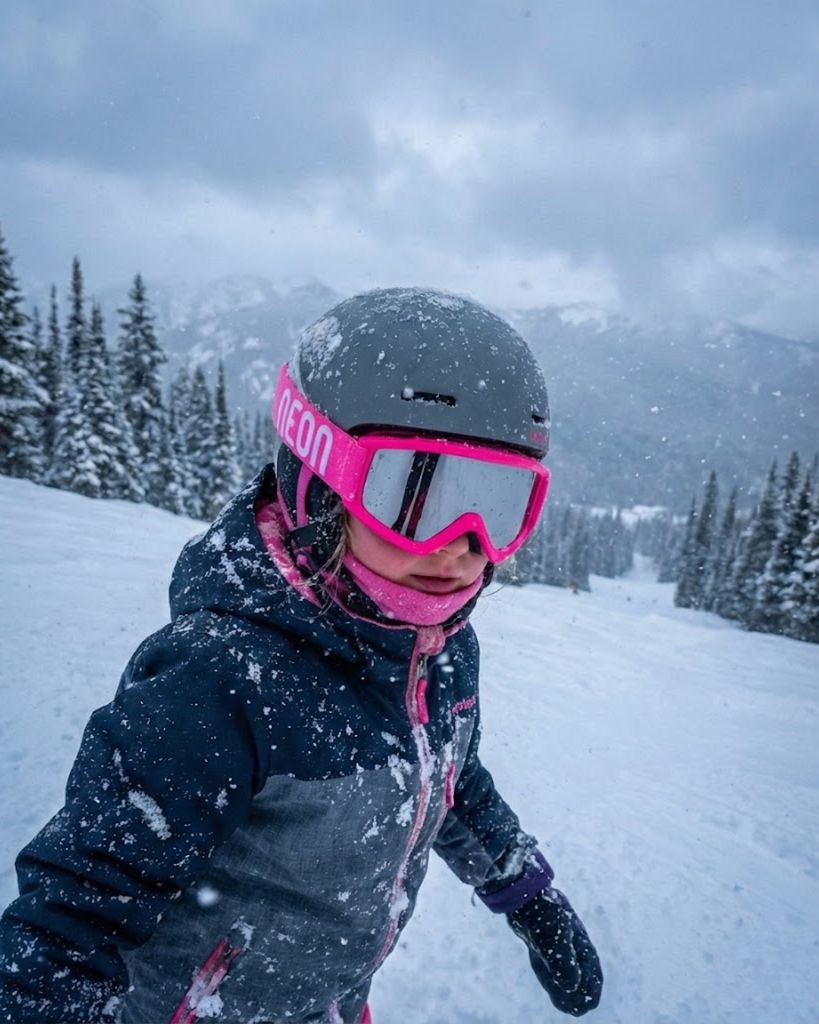 Neon Funny Mask - Orange