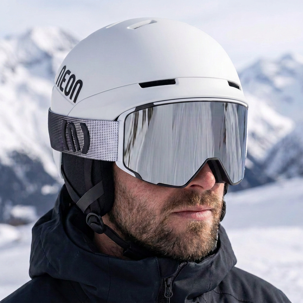 Masque Magnétique Neon Arctic - Violet Noir