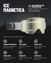 Load the image into the Gallery viewer, Neon Arctic Magnetic Mask - Black Violet