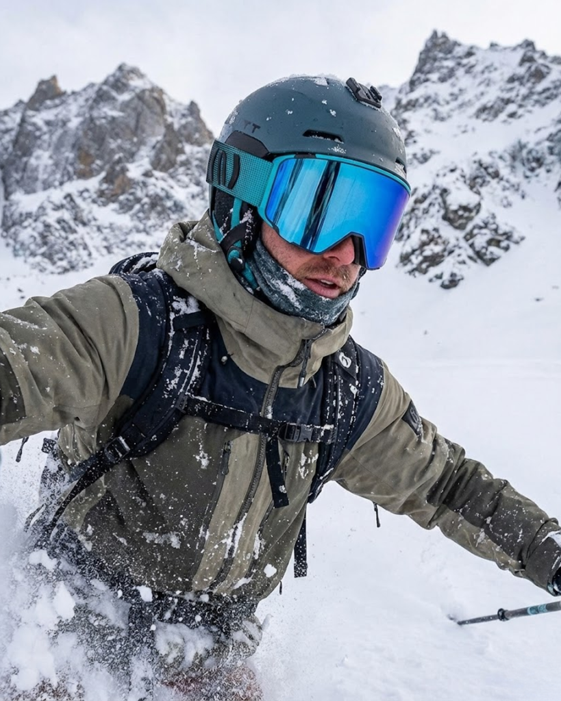 Neon Arctic Magnetic Mask - Black Violet