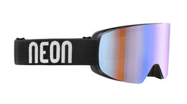 Neon Light Mask - Black Photochromic Blue