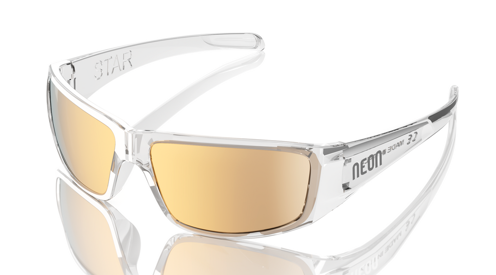 Neon Jet 2.0 Glasses - White Polarized