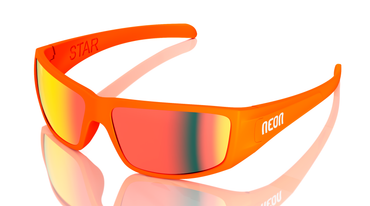 Neon Occhiale STAR - Orange Red