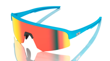 Carica l'immagine nel visualizzatore di Gallery, Neon Occhiale VIPER  teenager - Cyan Red