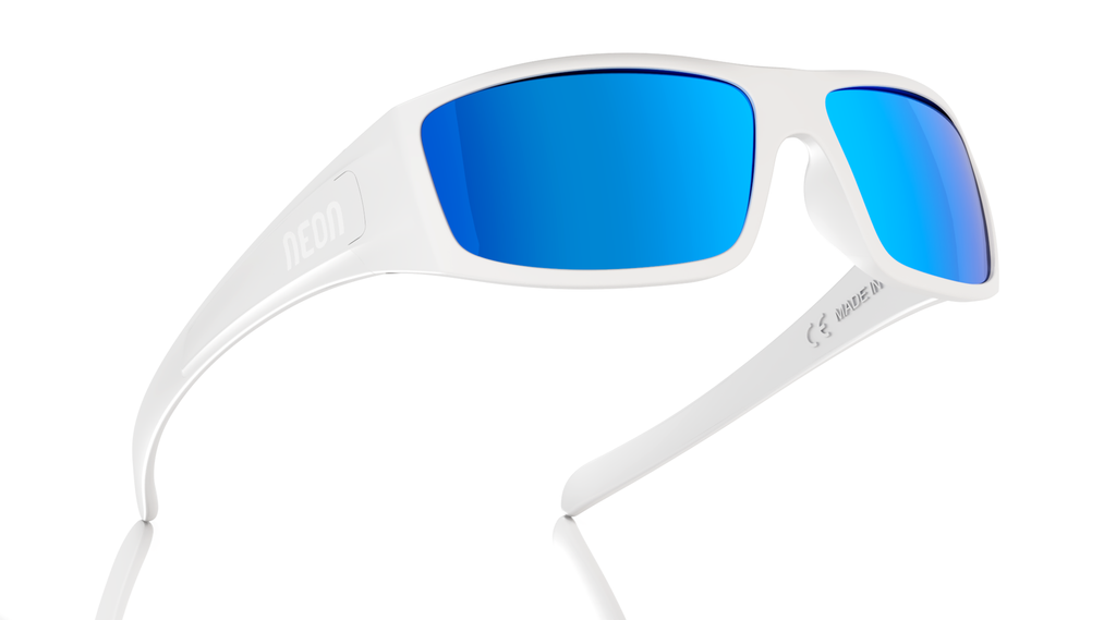 Lunettes Neon Jet 2.0 - Blanc Polarisé