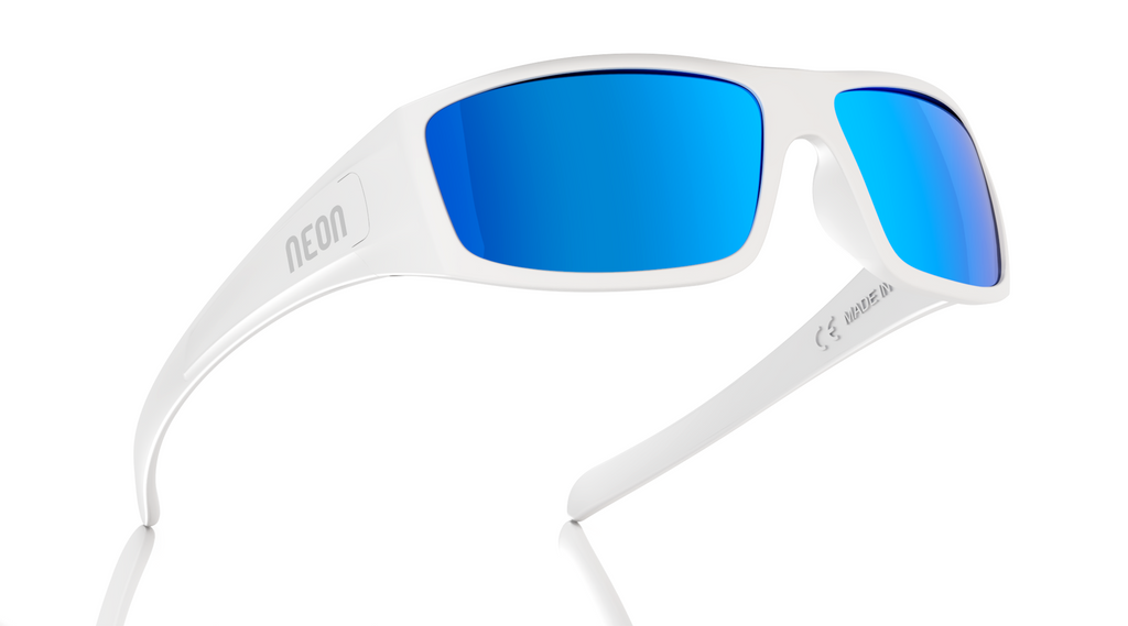 Lunettes Neon Jet 2.0 - Blanc Polarisé