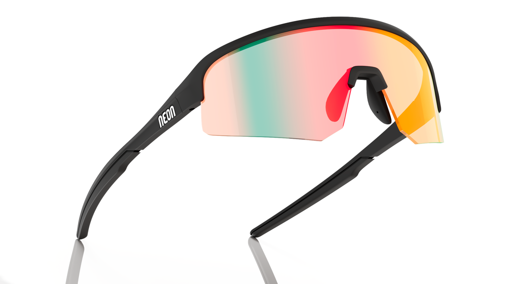 Neon Occhiale VIPER  teenager - Black Fotocromatico Red