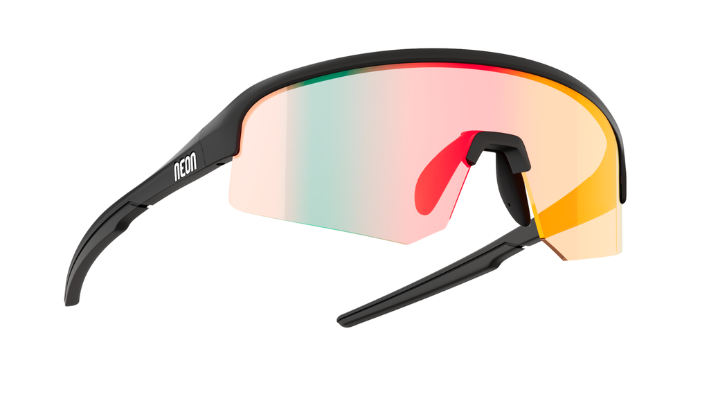 Neon Occhiale VIPER  teenager - Black Fotocromatico Red