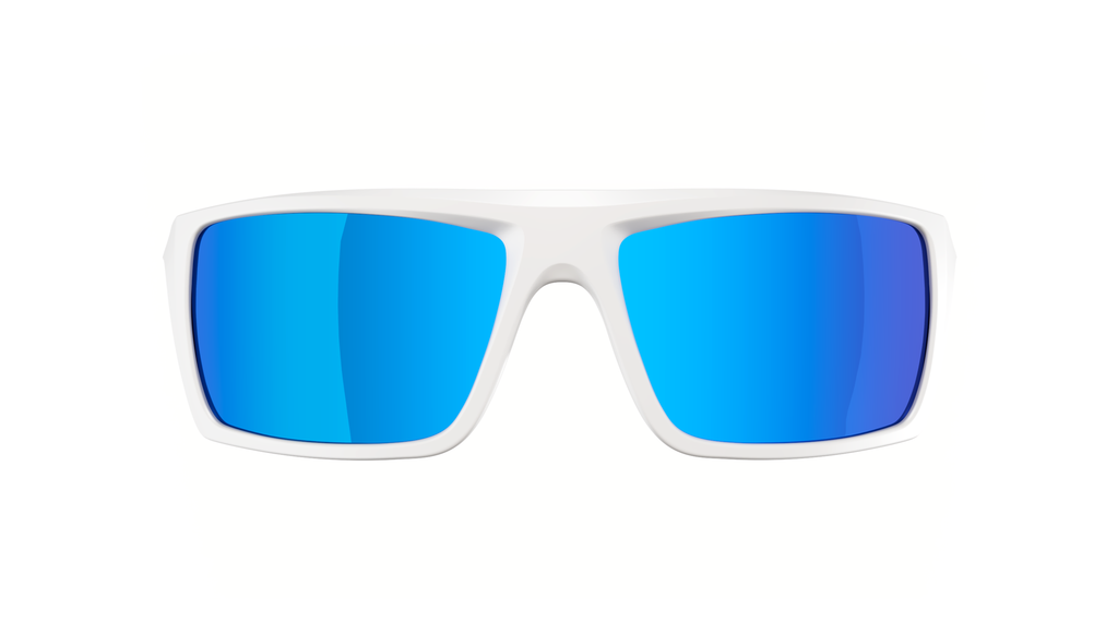 Neon Jet 2.0 Glasses - White Polarized