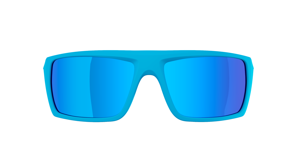Neon Occhiale Jet 2.0 - Cyan Blue