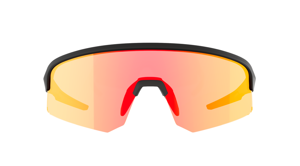 Neon Occhiale VIPER  teenager - Black Fotocromatico Red