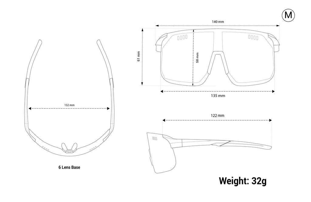 Neon Occhiale AIR PRO 2.0 - Black HD vision