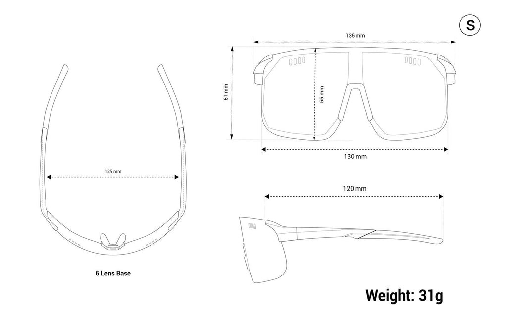 Neon Occhiale AIR PRO 2.0 - Black HD vision