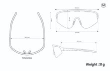 Carica l'immagine nel visualizzatore di Gallery, Neon Occhiale Arrow 2.0 AIR - White HD VISION LENS