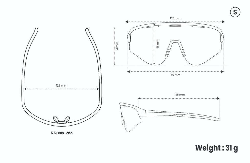 Neon Occhiale Arrow 2.0 AIR - Chameleon HD VISION LENS Limited