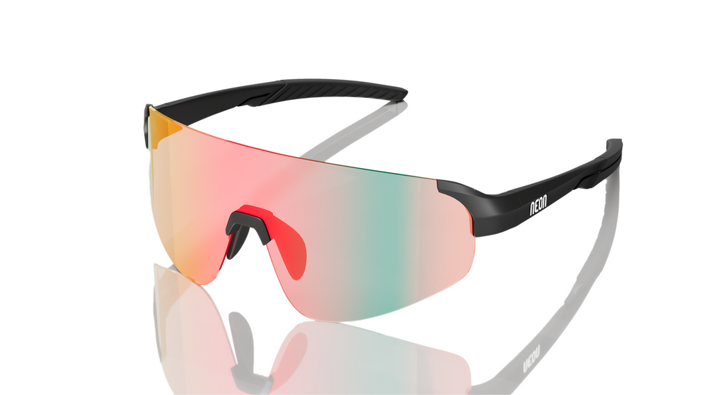Neon Occhiale Superfly - Black Fotocromatico Red