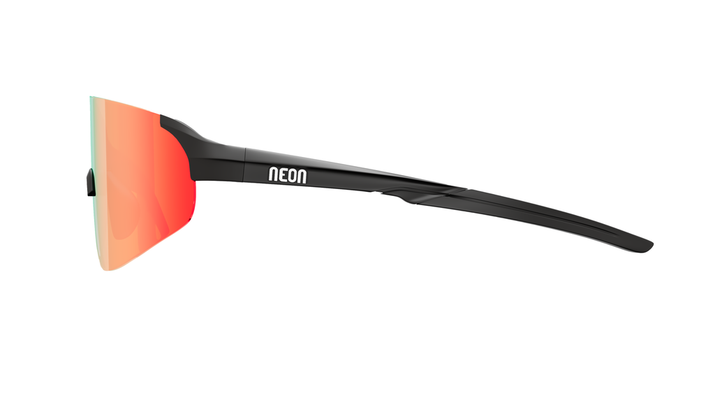 Neon Occhiale Superfly - Black Fotocromatico Red