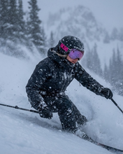 Load the image into the Gallery viewer, Neon Maschera Dragon - Black Pink