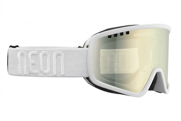 Neon Maschera da sci per occhiali da vista FORCE OTG - White Fotocromatica Bronze S1-3
