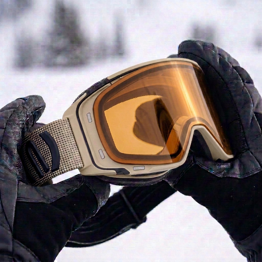 Neon Arctic Magnetic Mask - Black Violet