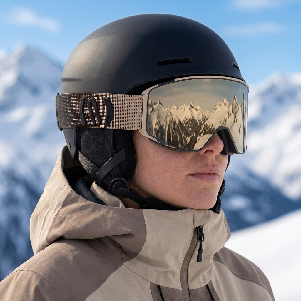 Neon Arctic Magnetic Mask - Black Violet