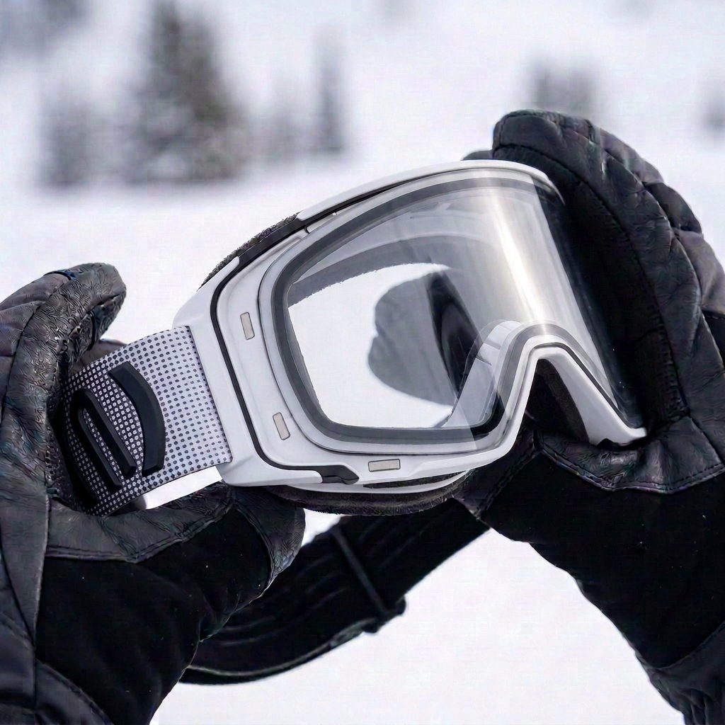 Neon Arctic Magnetic Mask - Black Violet