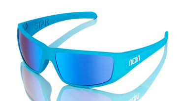 Neon Occhiale STAR - Cyan Blue