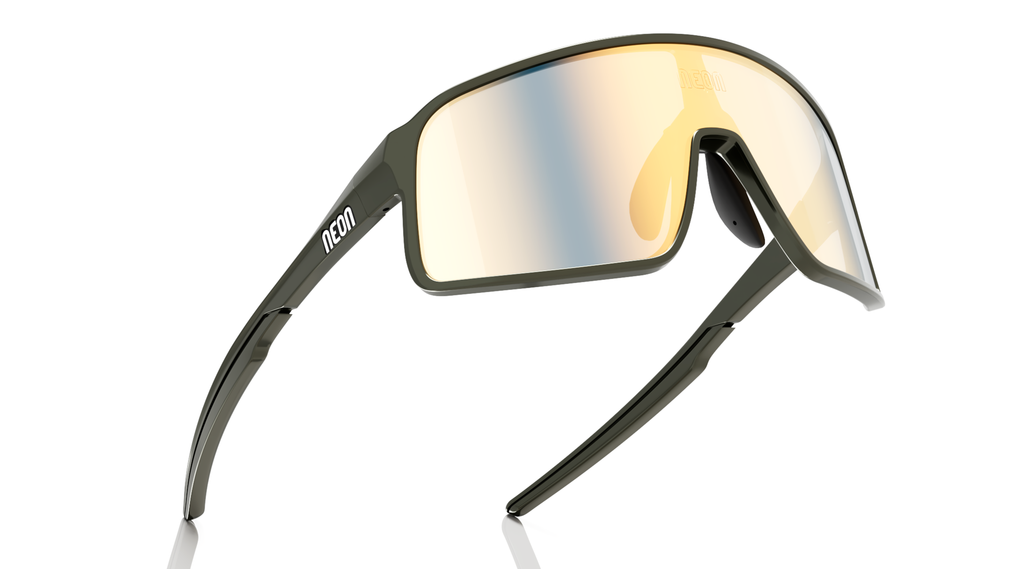 Neon Occhiale STRATUS - Dark Olive Fotocromatica Bronze