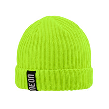 Bonnet côtelé fluo