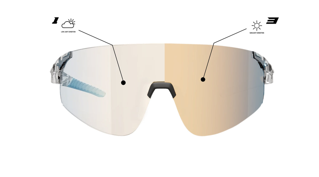 Neon Occhiale Superfly - Crystal Fotocromatico Bronze