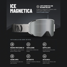 Carica l'immagine nel visualizzatore di Gallery, Scheda ICE Magnetica Silver in formato quadrato