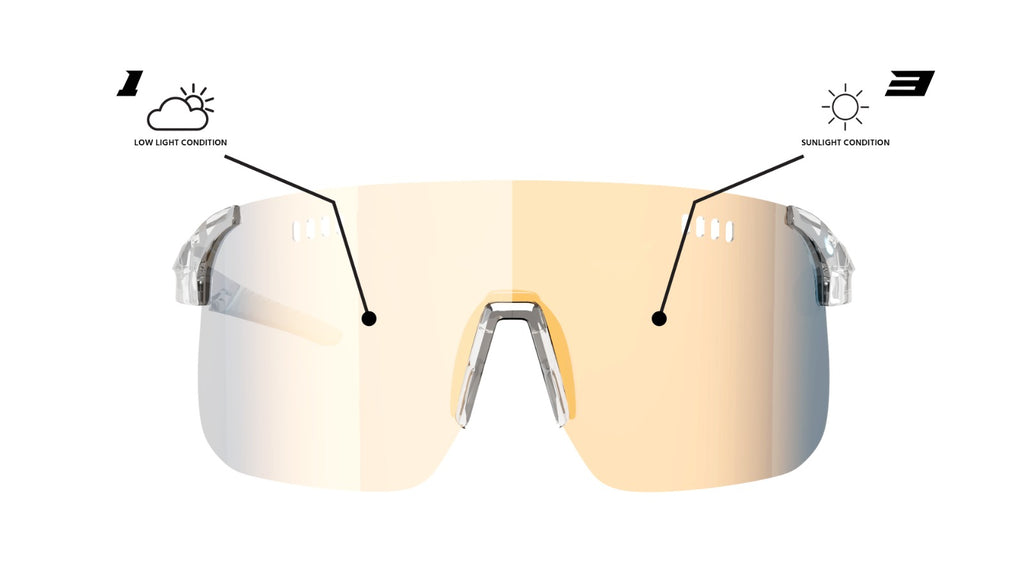 Neon Occhiale Sky 3.0  AIR - Crystal Fotocromatico Bronze