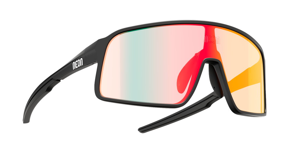 Neon Occhiale STRATUS - Black Fotocromatica Red