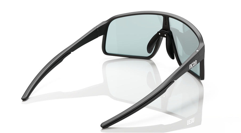 Neon Occhiale STRATUS - Black Fotocromatica Red