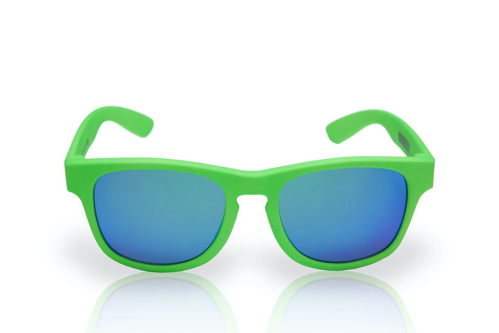 Green glasses